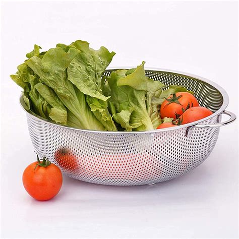 Buy Premium Stainless Steel Basket with Handle | DeoDap