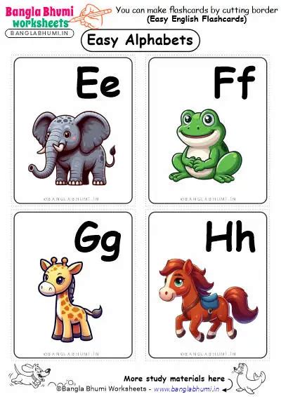 Free English Alphabets Flashcards 2025 PDF Download - Perfect for Early ...