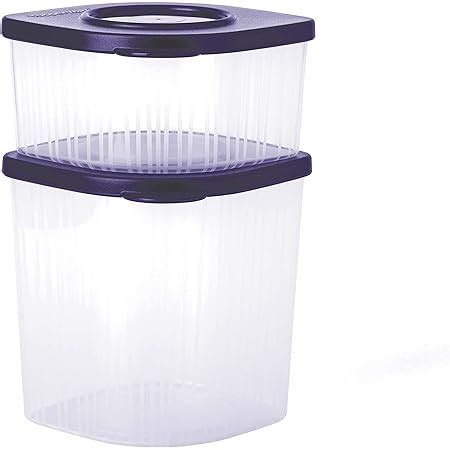 Buy Tupperware Stack Fresh Container 1ltr & 470ml (1pc Each) Online at ...