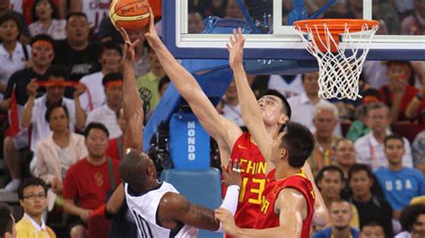 《中国男篮》08年奥运会中国男篮vs美国男篮五佳球 姚明大帽科比 孙大圣制裁魔兽