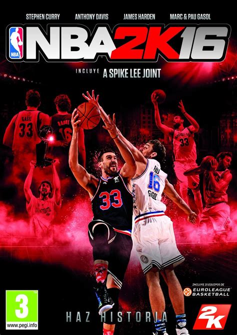 NBA 2K16 Cover Features Marc and Pau Gasol in Spain - Operation Sports ...