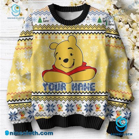 [Free Shipping + 20% Off] Pooh Winnie The Pooh Winter Wish Personalized ...