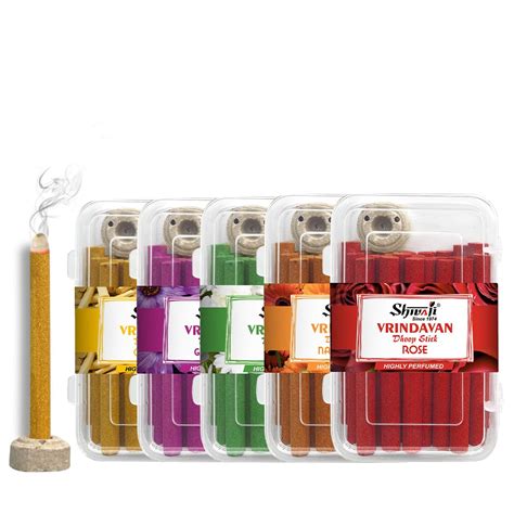 Shivaji Vrindavan Handmade Pooja Dhoop Incense Sticks Batti Perfumed ...