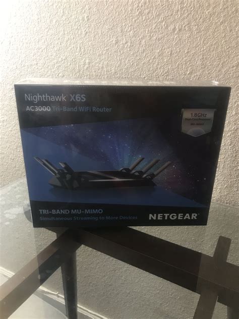 NETGEAR Nighthawk X6 AC3000 Dual Band Smart WiFi Router, Gigabit ...