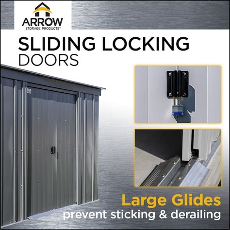 Arrow 14-ft x 14-ft Classic Galvanized steel Storage Shed in the Metal ...