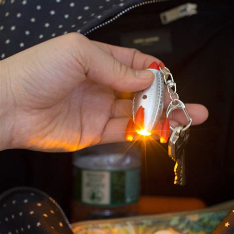 Image result for Rocket Ship Flashlight Keychain