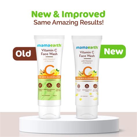 Vitamin C Face Wash with Vitamin C and Turmeric for Skin Illumination ...