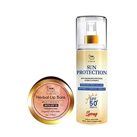Buy TNW THE NATURAL WASH SKIN & LIP CARE COMBO WITH SUN PROTECTION SPF ...