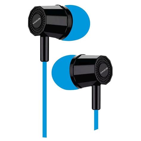 Buy Kratos KR E02 Thump Ear Wired Earphone with Mic, Blue at Best Price ...