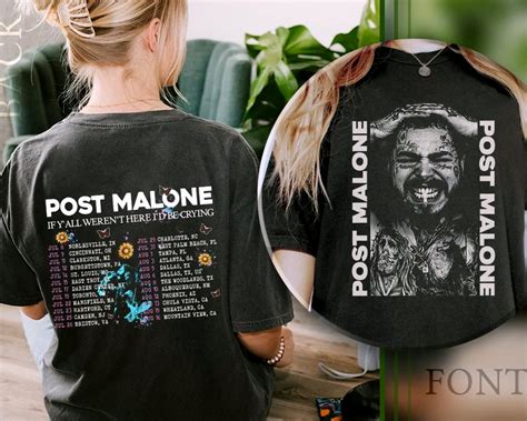 Post Malone Shirt, Retro Post Malone Tee, Posty Shirt, Post Malone 2023 ...