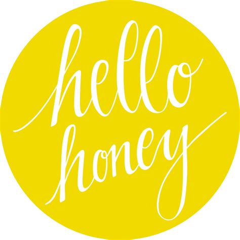 Hand Lettering › hello-honey