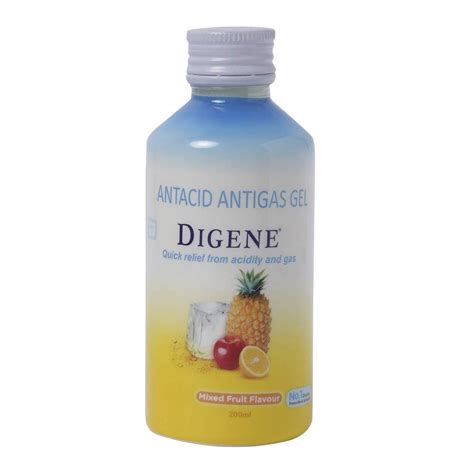 Digene Gel Syrup - 200 ml (Pack of 2, Mixed Fruit) : Amazon.in: Health ...