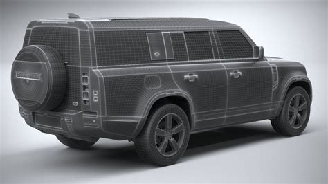 Land Rover Defender 130 2023 3D Model $159 - .unknown .c4d .fbx .lwo ...