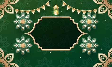 Background design with blank vintage frame | Premium Vector