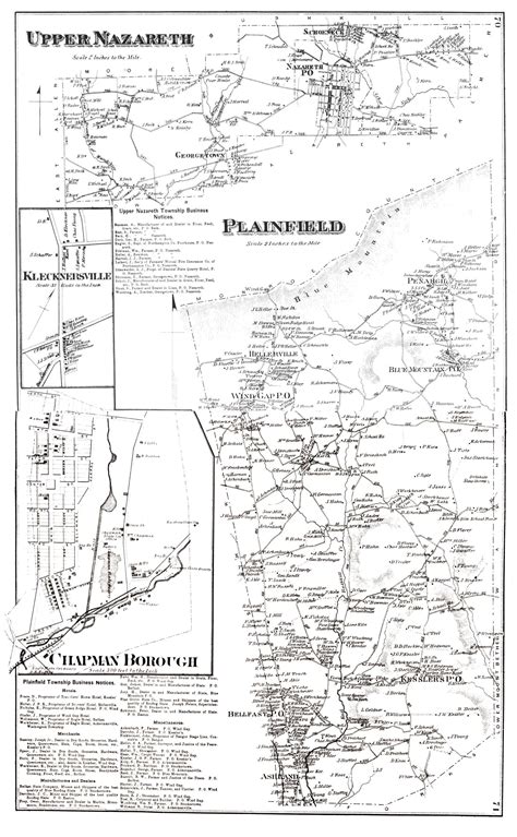 Northampton County Pennsylvania Atlas, 1874
