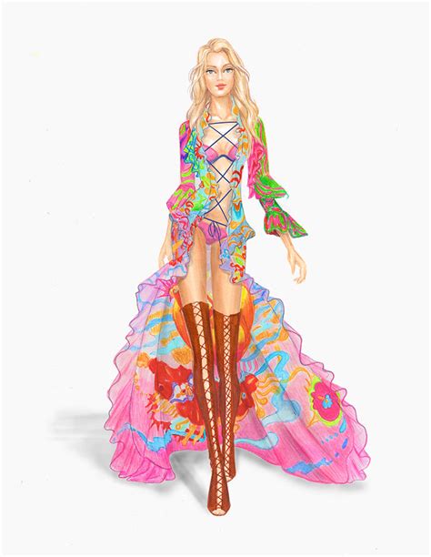 Image result for Runway Model Drawing