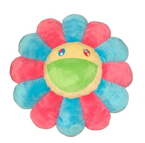 Takashi Murakami flower pillow cushion limited colors kaikai kiki ...