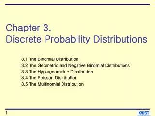 Discrete Distribution 的图像结果