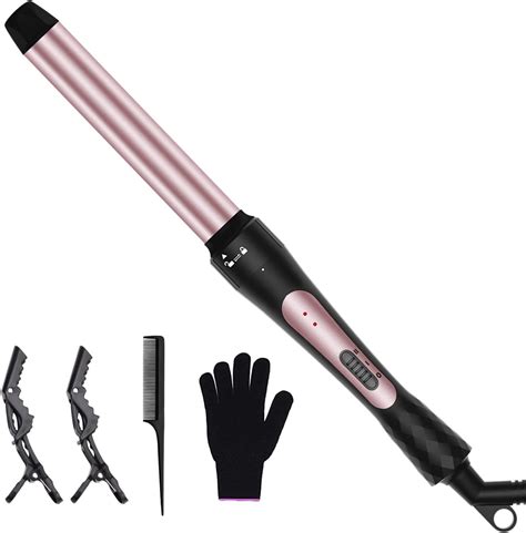 Amazon.com: 1 Inch Curling Iron, 25mm Curling Iron Wand for Middle ...