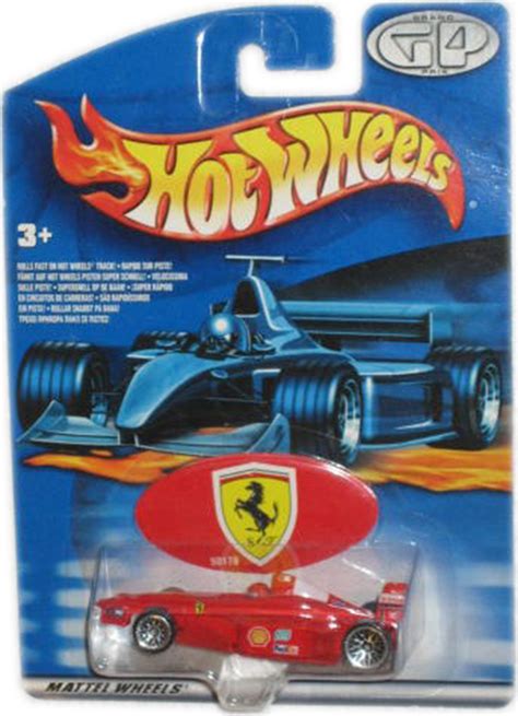 Buy Red FERRARI Formula F1 Team Hot Wheels Grand Prix 1:64 Scale ...