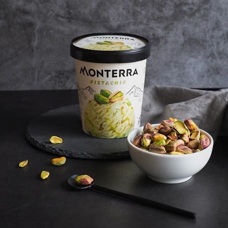 Мороженое Monterra Пломбир Pistachio фисташка-фисташковый соус ...