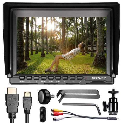 Buy Neewer® NW759 7Inch 1280x800 IPS Screen Camera Field Monitor with 1 ...