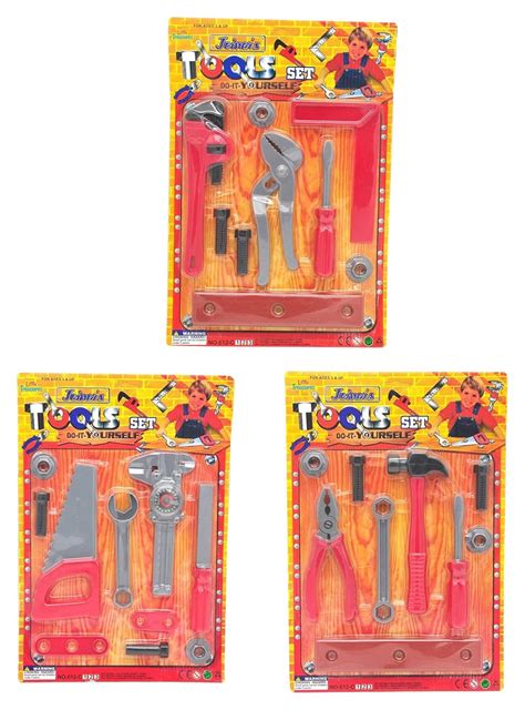 Buy Little Treasures Joiners Nuts & Bolts 3-in-1 Toy Tool Set - DIY ...