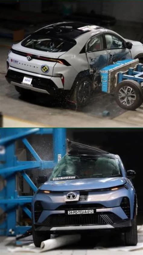 Tata Curvv EV crash test — Scores 5 stars in BNCAP