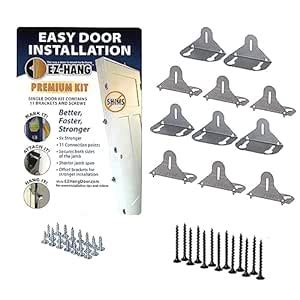 EZ-Hang Premium Door Installation Kit - Strongest Door Installation on ...