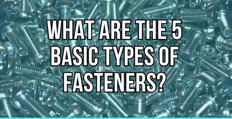Image result for All Types of Fasteners