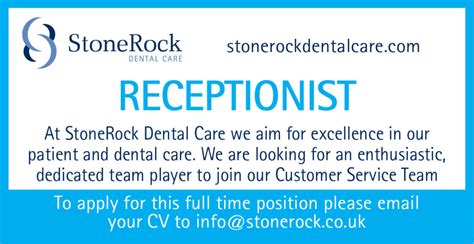 Image result for Job Advert for Receptionist