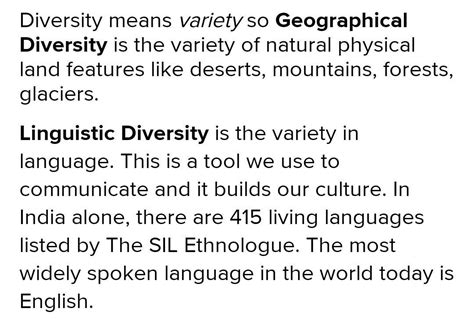 What is the basic diffrence between geographical diversity in ...
