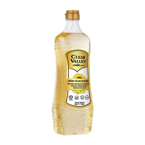 Clear Valley High Oleic Sunflower & Canola Cooking Oil (1kg/1.1L) [0027]