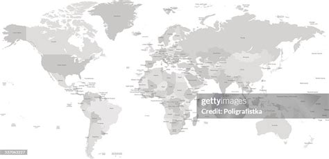 Detailed Labeled World Map 的图像结果