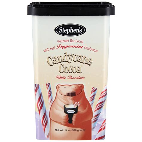 Stephen's Gourmet Hot Cocoa: Candycane White Chocolate - 14 Oz.