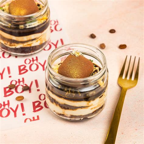 Tiramisu Cake Jar (Egg Free) – Oh Boy Patisserie