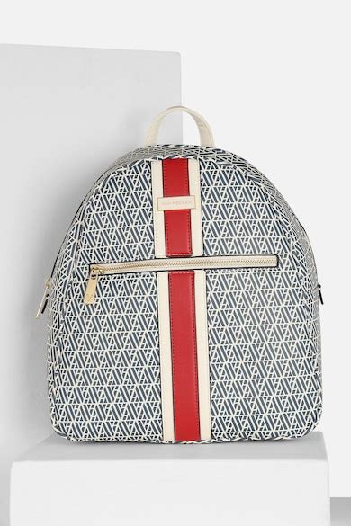 Van Heusen Woman Backpack, Women Black Print Casual for Bags at ...