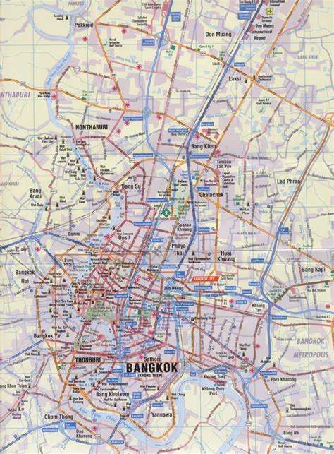 BANGKOK maps