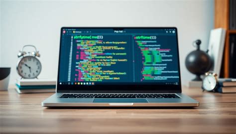 Python Time Strftime 的图像结果