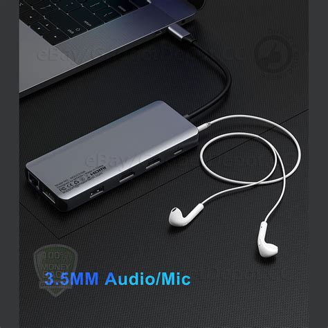 12in1 USB C Docking Station Dual Monitor Laptop | Ubuy India