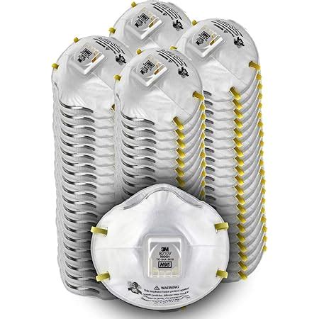 3M Personal Protective Equipment Particulate Respirator 8210V with Cool ...
