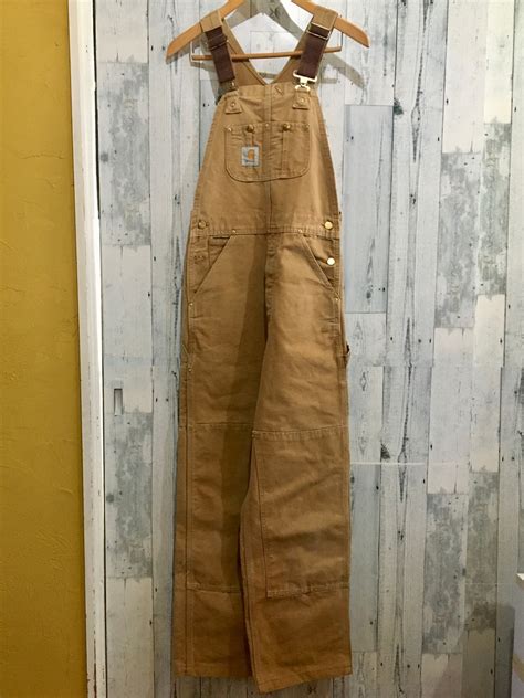 アメリカ製carhartt カーハート ダックオーバーオール 28インチ | LONERS