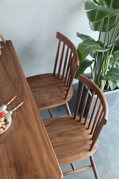 餐椅 日式實木橡木餐椅(IS0345) - 餐椅 - 餐桌椅 - 田園時尚家居