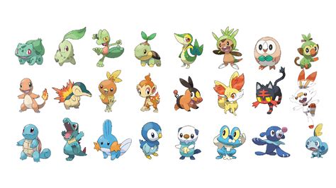 The Best Starter Pokémon Of All Time