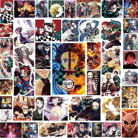 Demon Slayer Anime Stickers, 100PCS Cartoon Kimetsu | Ubuy India