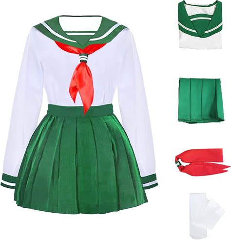 PTLYE Anime School Girl Uniform Cosplay Costume - India | Ubuy