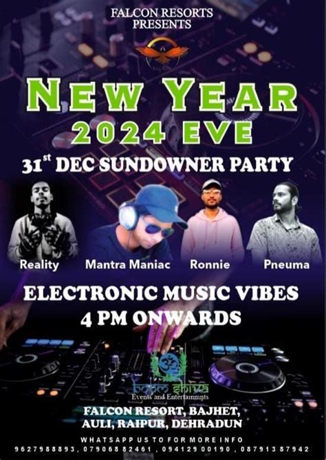 New Year Party in Dehradun, Dehradun The City Of Love, Dehra Dun, 31 ...