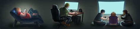 Image result for Gamer Posture vs Normal