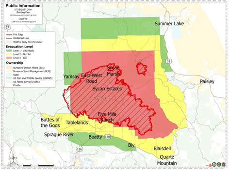 Image result for Bootleg Fire Interactive Map