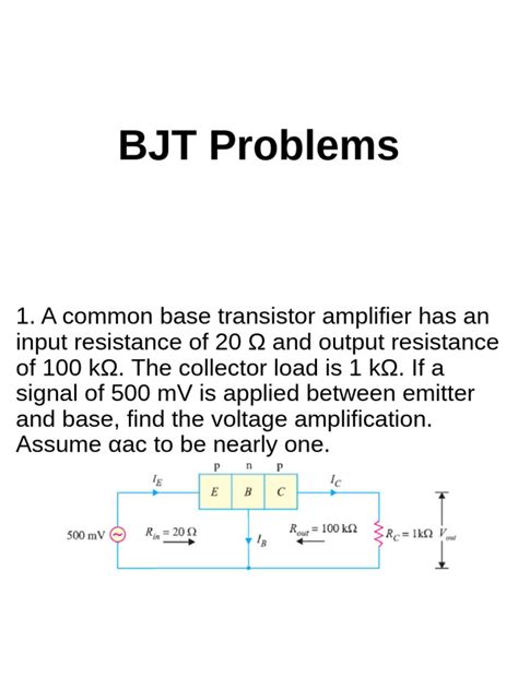 BJT Problems 的图像结果